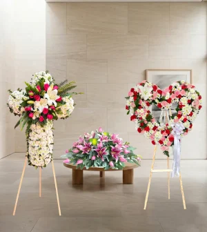 Arreglos Florales para Difunto Promo 2 para entrega en todas las funerarias y panteones en CDMX