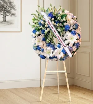 Coronas fúnebres para hombres entregas el mismo día a todas las funerarias y panteones enmarcados la ciudad de México