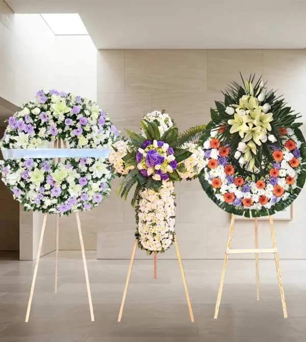 Flores de luto promoción en paquete entrega urgente en la ciudad de México